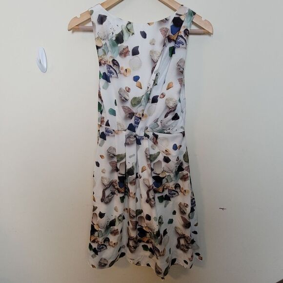 Anthropologie Meadow Rue Beach treasures Pebble Dress 0 NWOT - Picture 4 of 4